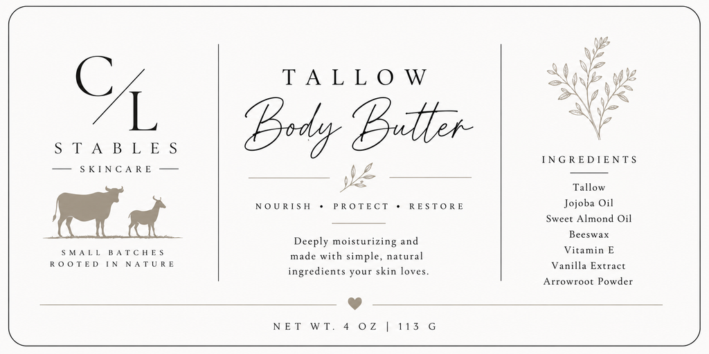 Tallow Body Butter
