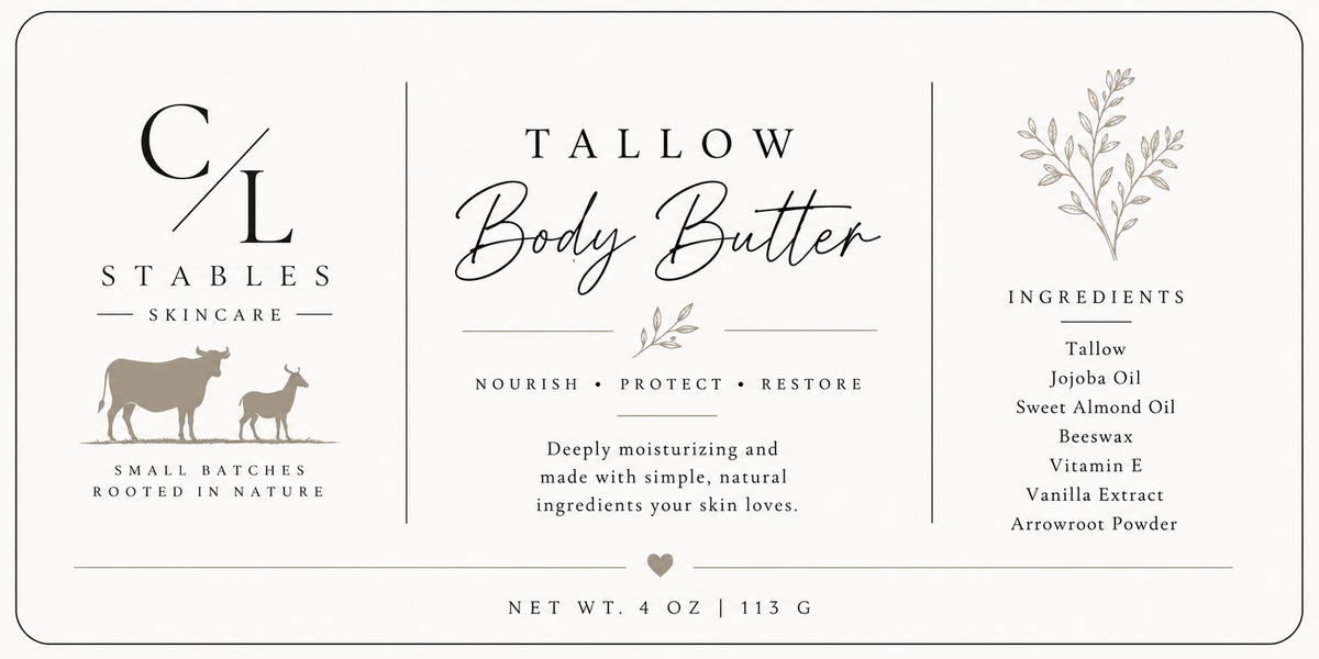 Tallow Body Butter