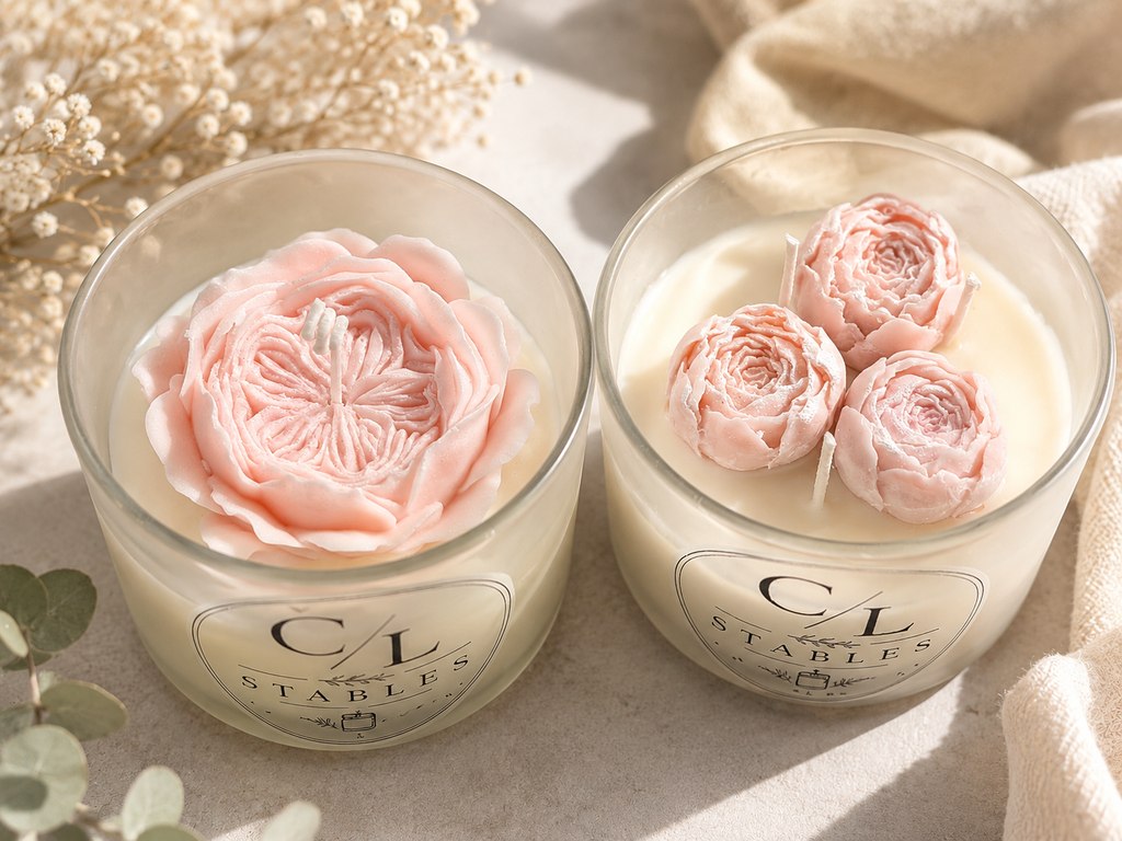 Floral Collection soy candle