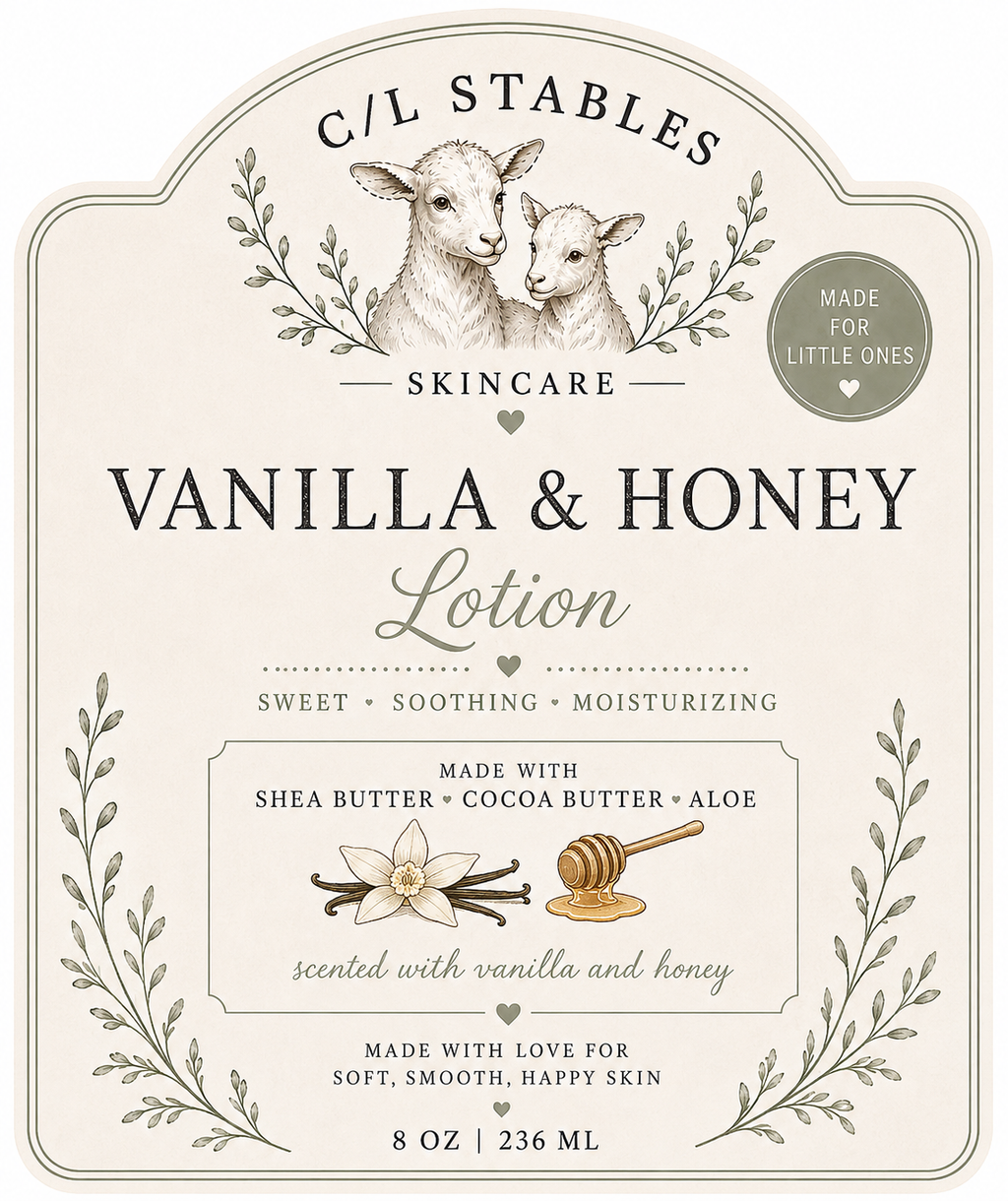 Vanilla & Honey body lotion