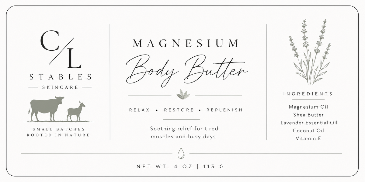 Magnesium Body Butter