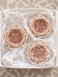 Peony soaps with gift box