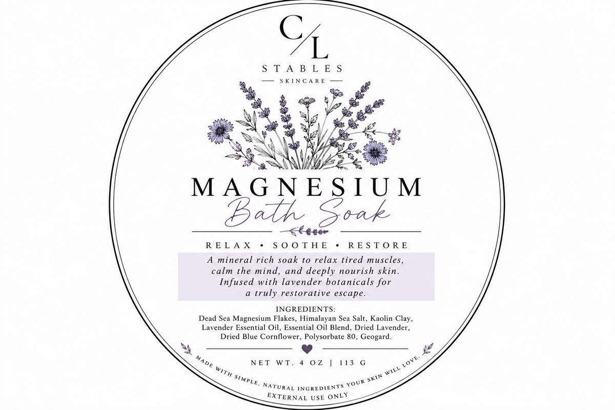 Magnesium Bath Soak
