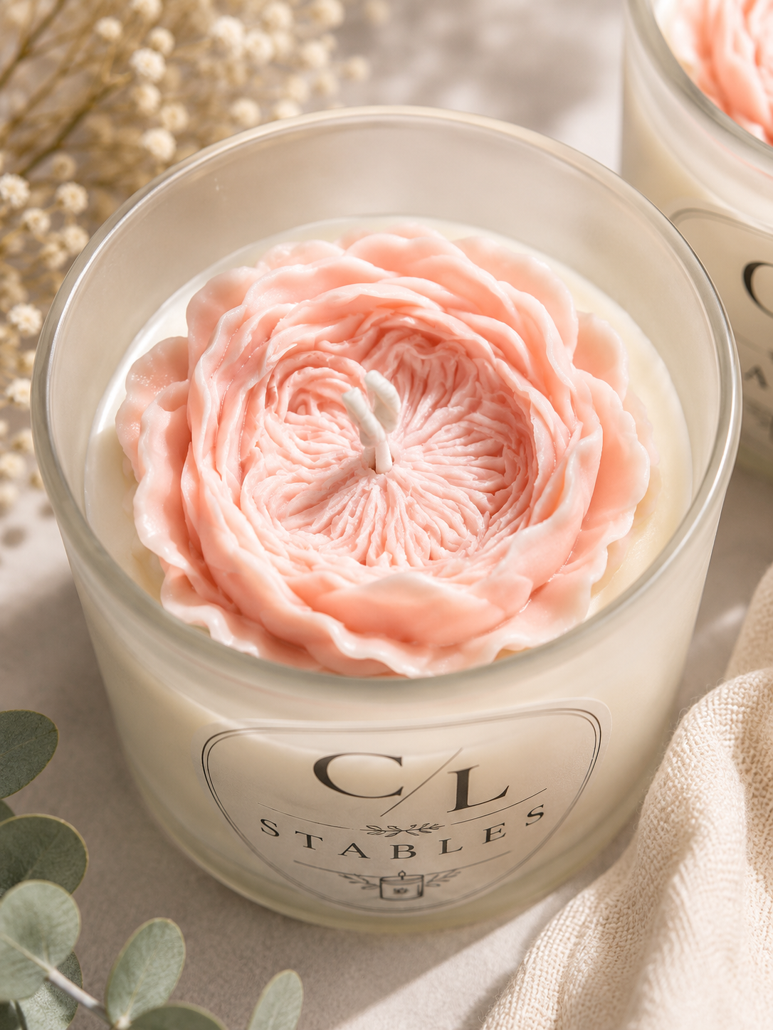 Floral Collection soy candle